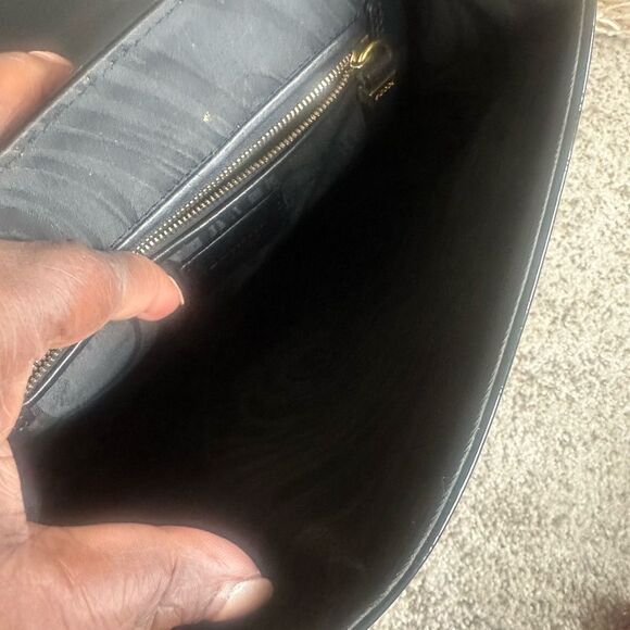 Emilio Pucci Black Patent Leather Vintage Crossbody Bag - Picture 9 of 12